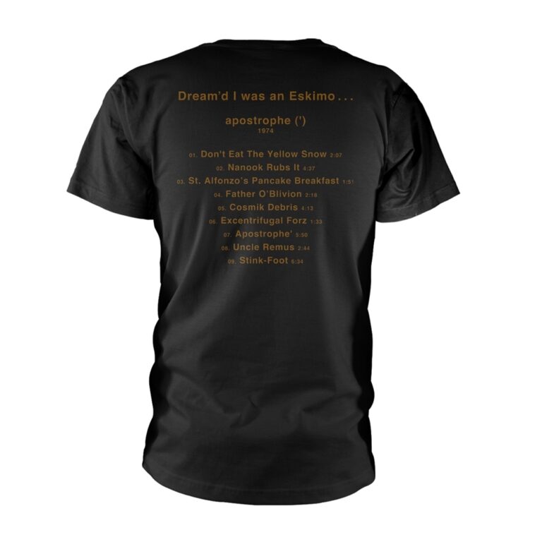 Frank Zappa – Apostrophe Front / Back Print T-Shirt