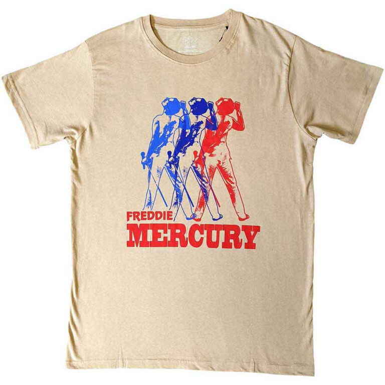 Freddie Mercury Multicolour Photo T-Shirt