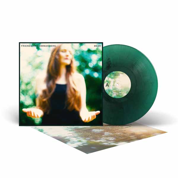 Friendship Commanders – BEAR (TRANSPARENT GREEN & BLACK MARBLED VINYL) Vinyl LP