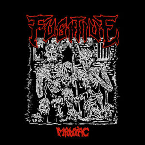 Fugitive - MANIAC (CLEAR/RED/BLACK VINYL) Vinyl LP