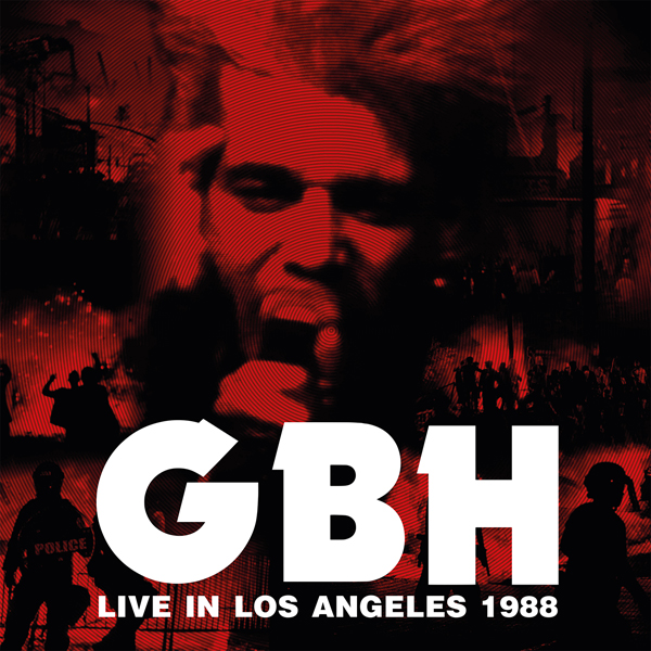 GBH – LIVE IN LOS ANGELES 1988 (RED VINYL 2LP) Vinyl Double Album