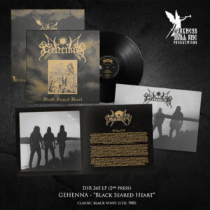 Gehenna - BLACK SEARED HEART (BLACK VINYL 2ND PRESS) Vinyl LP