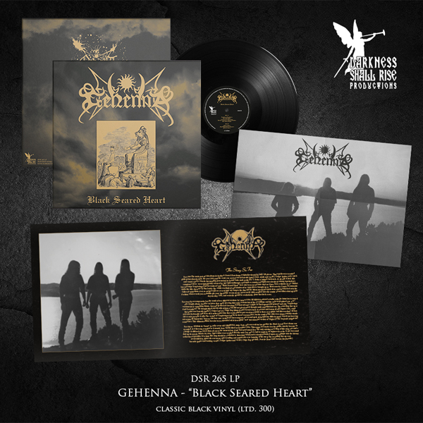 Gehenna – BLACK SEARED HEART (BLACK VINYL) Vinyl LP