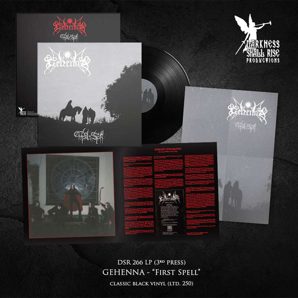 Gehenna – FIRST SPELL (BLACK VINYL 3RD PRESS) Vinyl LP