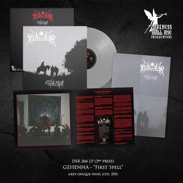 Gehenna – FIRST SPELL (GREY VINYL 3RD PRESS) Vinyl LP