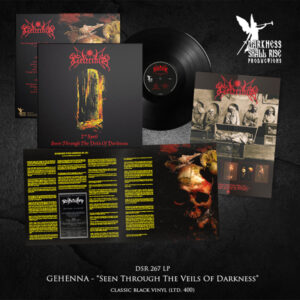 Gehenna - SEEN THROUGH THE VEILS OF DARKNESS (THE SECOND SPELL) (BLACK VINYL) Vinyl LP