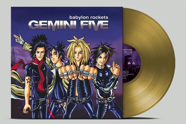 Gemini Five – BABYLON ROCKETS (GOLD VINYL) Vinyl LP