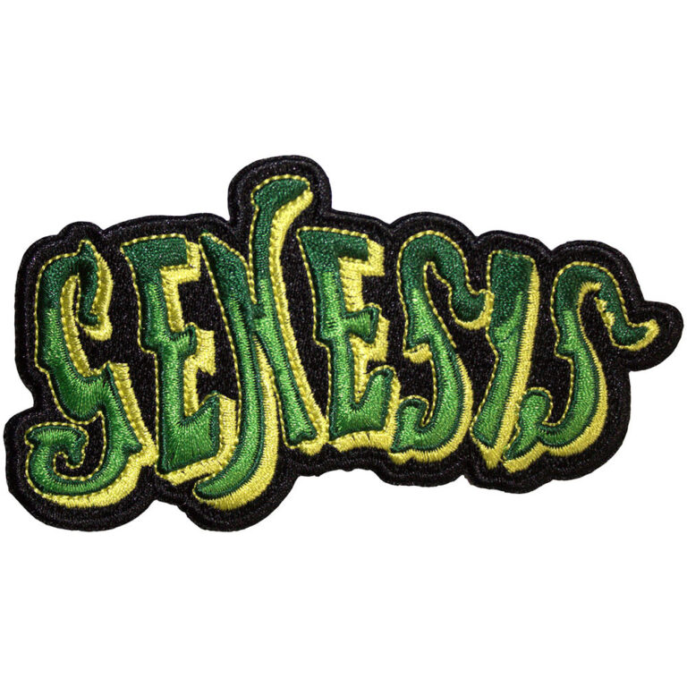 Genesis Classic Logo Cut-Out Green Patch