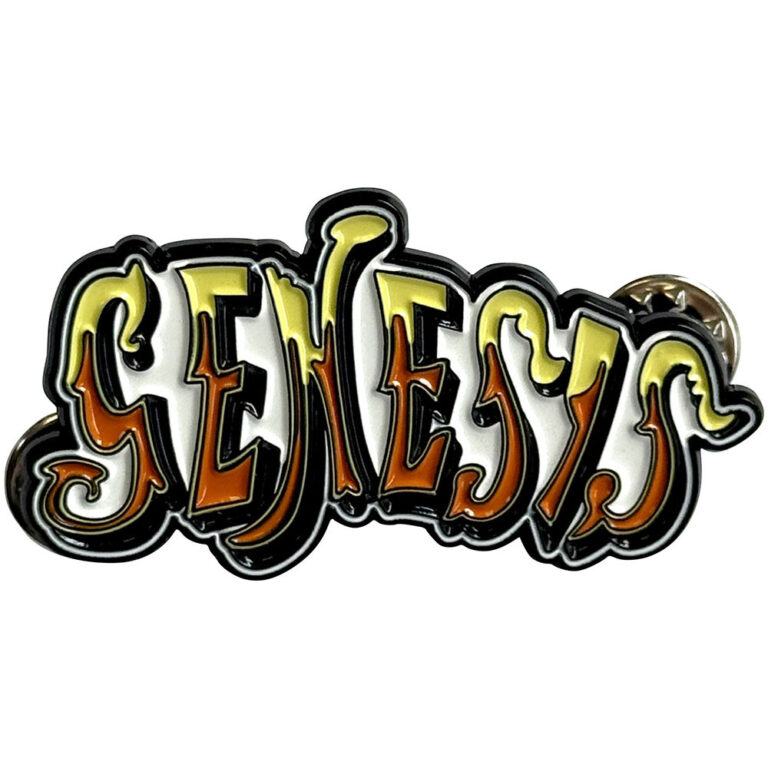 Genesis Orange Classic Logo Pin Badge