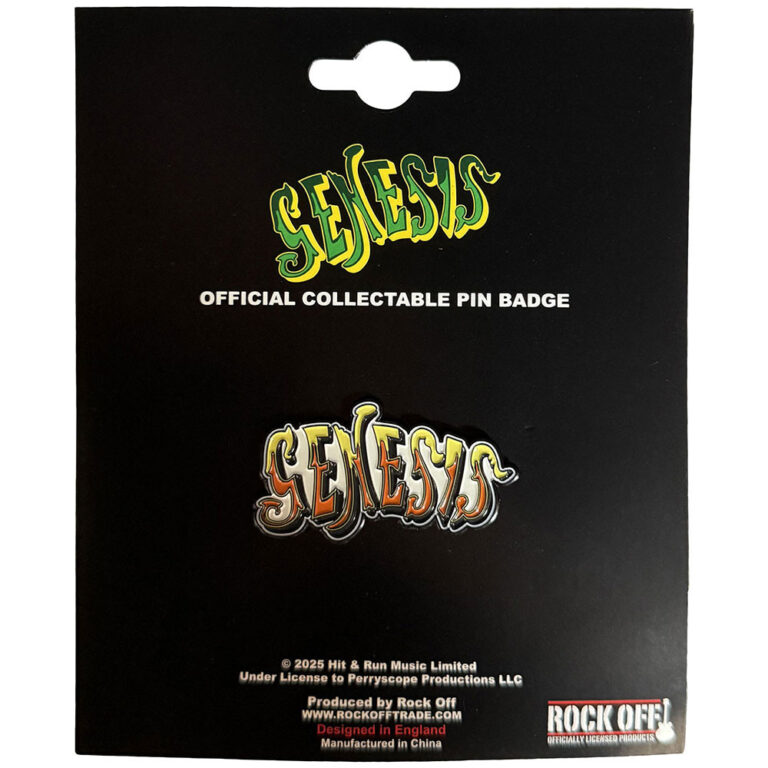 Genesis Orange Classic Logo Pin Badge