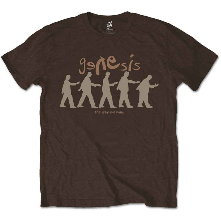 Genesis The Way We Walk (Dark Chocolate Brown) T-Shirt