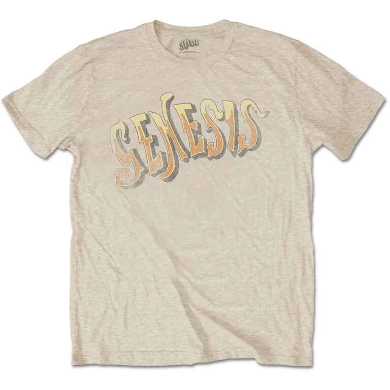 Genesis Vintage Logo – Golden T-Shirt