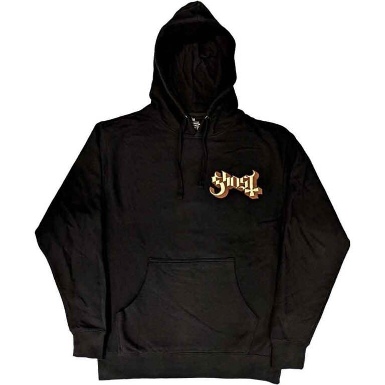 Ghost Pocket Logo & Opus Pullover Hoodie