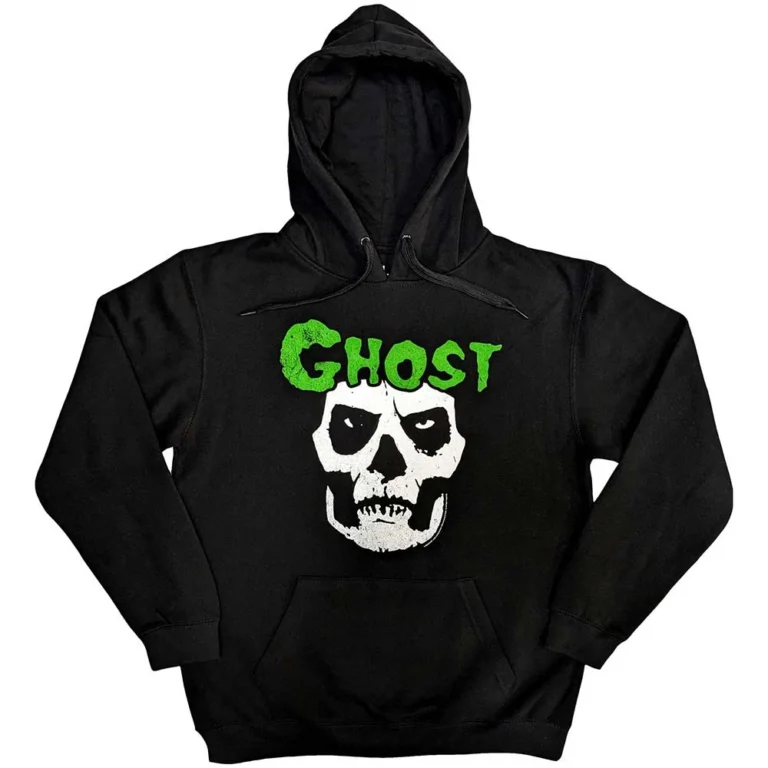 Ghost Skull Pullover Hoodie