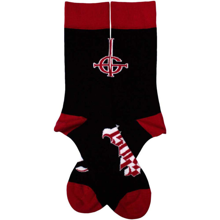 Ghost Symbol (Black) (UK Size 4 – 7) Socks