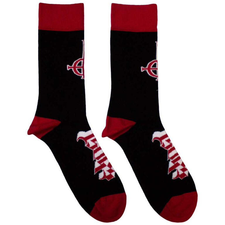 Ghost Symbol (Black) (UK Size 4 – 7) Socks