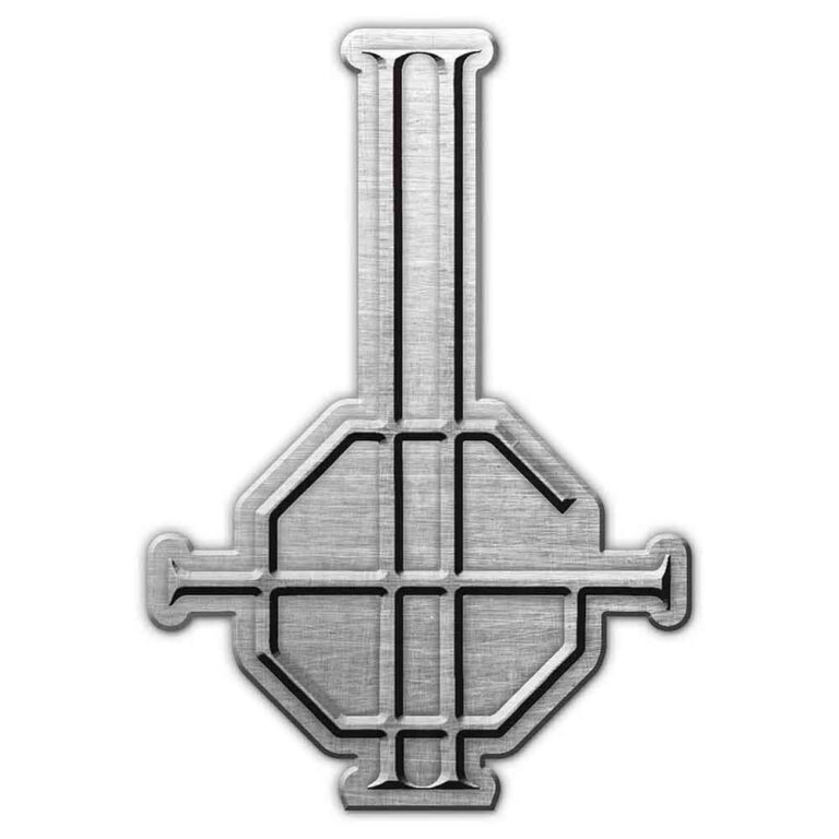 Ghost Grucifix (Die-Cast Relief) Pin Badge