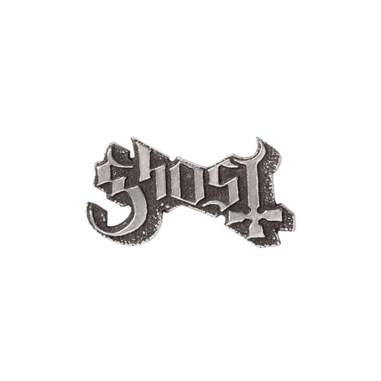 Ghost Logo 2 Pin Badge