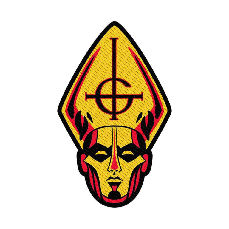 Ghost Papa Head Patch