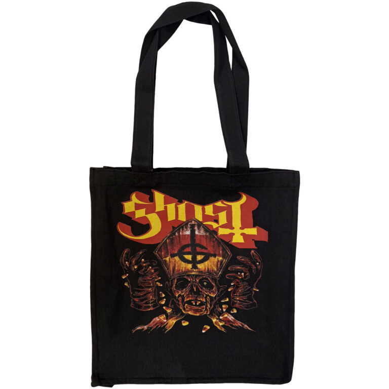 Ghost Candy Corn Tote Bag