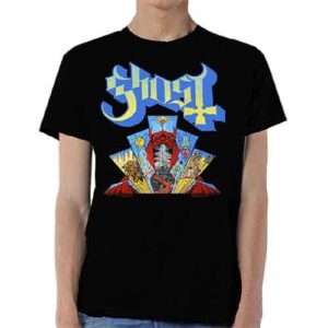 Ghost Devil Window Black T-Shirt