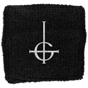 Ghost Embroidered Wristband: Grucifix Embroidered Wristband