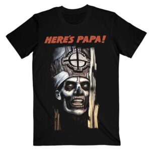 Ghost Here's Papa Back Print T-Shirt