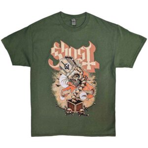 Ghost Jack In The Box Green T-Shirt