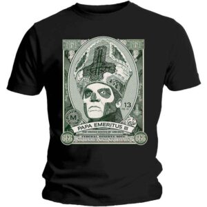 Ghost Papa Cash Black T-Shirt