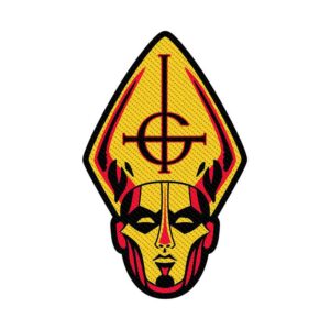 Ghost Papa Head Patch