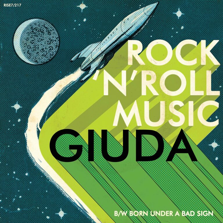 Giuda – ROCK N ROLL MUSIC (GREEN VINYL) 7″ Vinyl