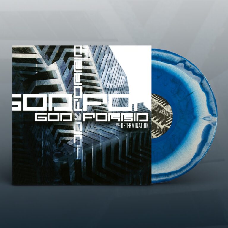 God Forbid – DETERMINATION (BLUE/WHITE HAZE VINYL) (RSD 2021) Vinyl LP