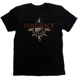 Godsmack Sun Logo Black T-Shirt