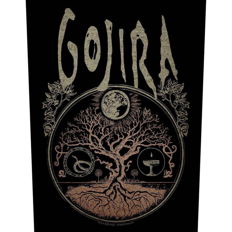 Gojira Tree Of Life Back Patch