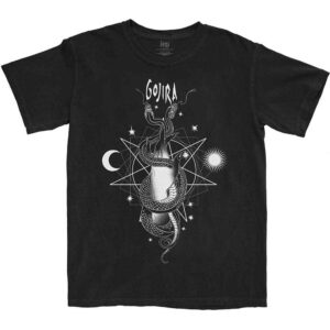 Gojira Celestial Snakes Black T-Shirt