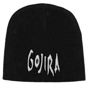 Gojira Unisex Logo 1 Black Beanie Hat