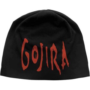 Gojira Unisex Logo JD Print Black Beanie Hat