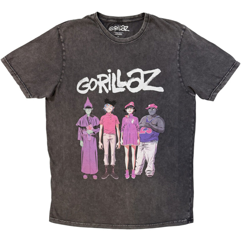 Gorillaz Cracker Island Standing T-Shirt
