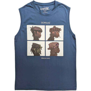 Gorillaz Demon Days (Denim Blue) T-Shirt