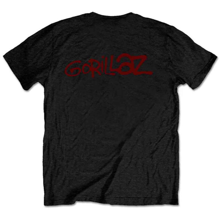 Gorillaz Group Green Geep T-Shirt