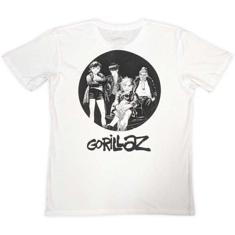 Gorillaz Song Machine Brush Logo T-Shirt