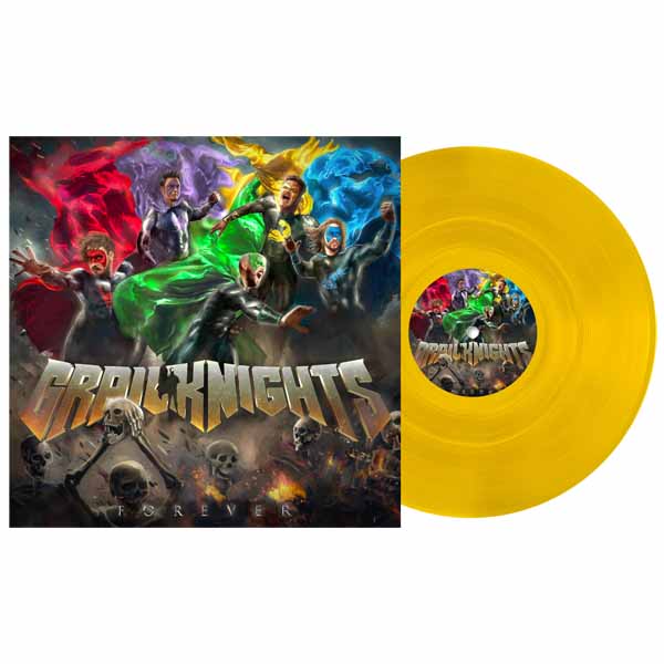 Grailknights – FOREVER (TRANSPARENT YELLOW) Vinyl LP