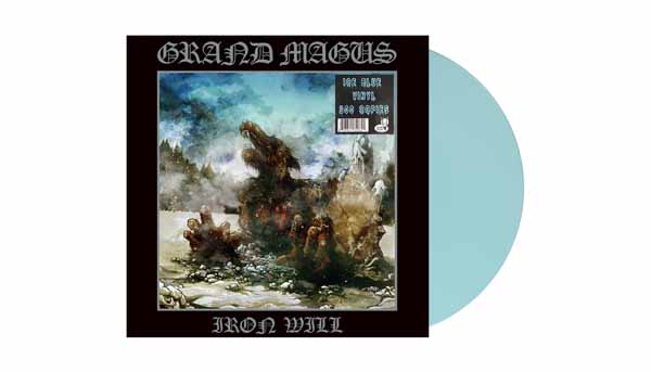 Grand Magus – IRON WILL (ICE BLUE VINYL) Vinyl LP