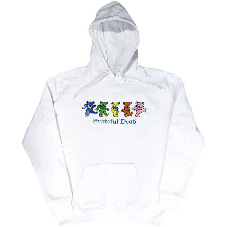 Grateful Dead Dancing Bears Pullover Hoodie