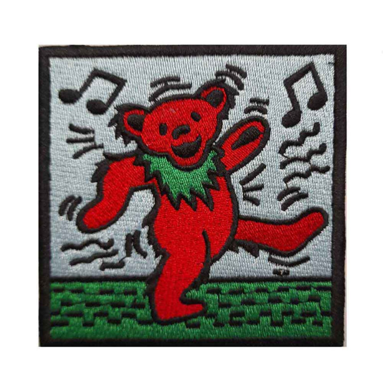 Grateful Dead Dancing Bear Patch