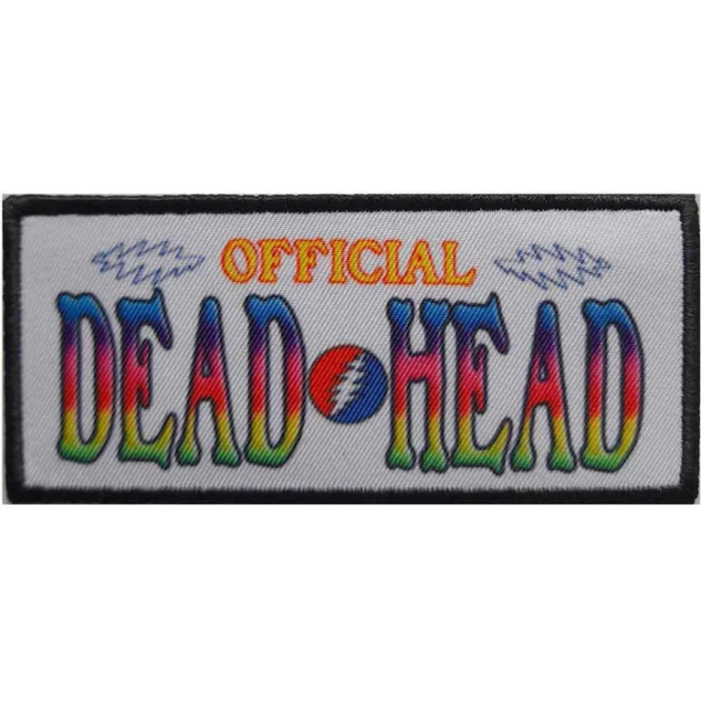 Grateful Dead Official Dead Head Patch
