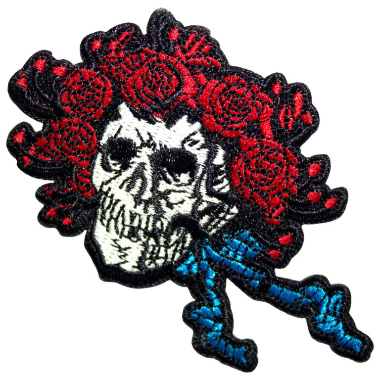 Grateful Dead Bertha Skull Small Patch