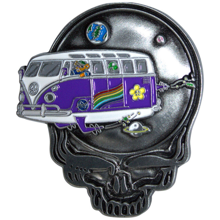 Grateful Dead Space Your Face Bus Pin Badge