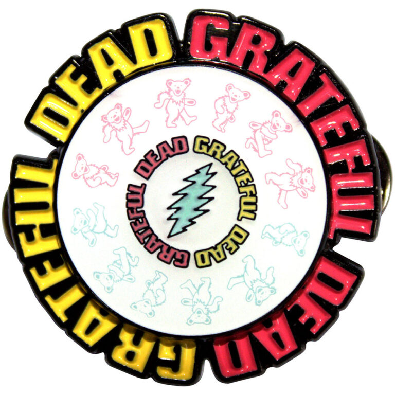 Grateful Dead Spinning Emblem Pin Badge