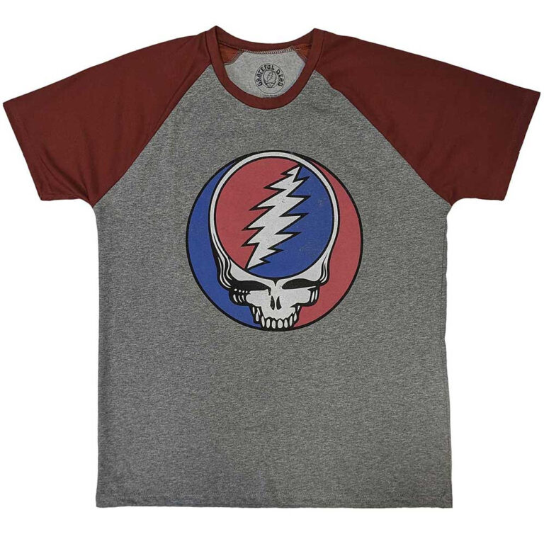 Grateful Dead Steal Your Face Classic Raglan T-Shirt